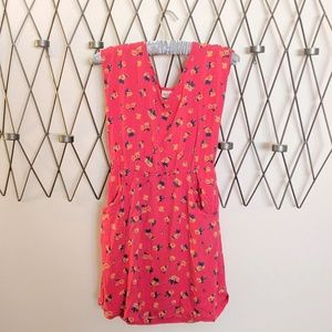 Pink floral print Mossimo dress